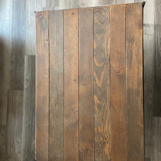 ローテーブル　ブルックリン感　アンティーク調の画像