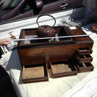 高級火鉢　南部盛岡鉄瓶付きの画像