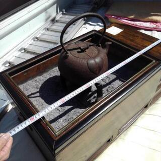 高級火鉢　南部盛岡鉄瓶付きの画像