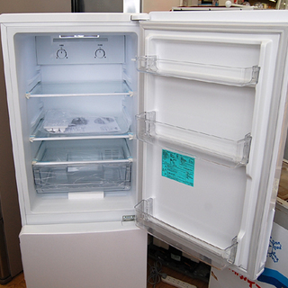 Haier 2ドア冷蔵庫 173L JR-NF173B ホワイト系 2018年製 冷凍 100Lクラス ハイアール☆ PayPay(ペイペイ)決済可能 ☆ 札幌市 清田区 平岡の画像