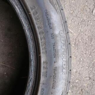 205/50/17 9.5分山夏タイヤ