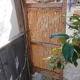 竹フェンス  中古