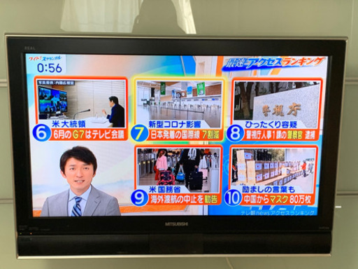 32インチ　液晶テレビ　作動可能