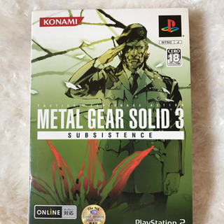 ◆取引終了◆  DVD付き PS２ソフト『METAL GEAR ...