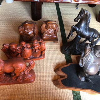 ☆ダンシャリ第2弾☆”引き取り限定”で置き物7点を0円にて！