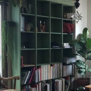 アンティーク 本棚 大型 引き取り可能な方の画像