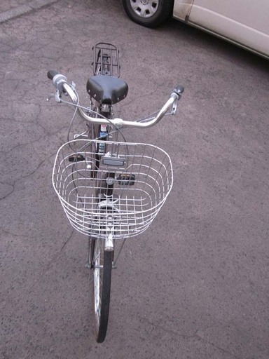 南12条店 自転車 26インチ かご付き 幼児2人同乗基準適合車 ブラウン