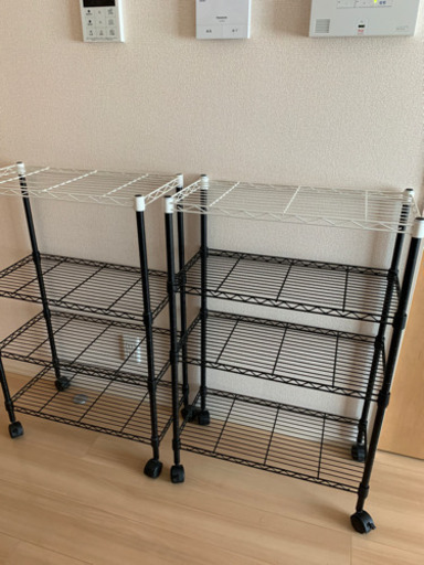 スチールラック2台