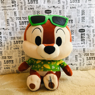 ディズニーチップのぬいぐるみ