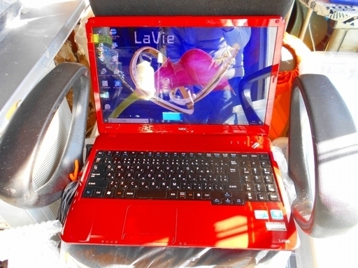 NEC Lavie LS550/CS6 ラベルズリーレッド