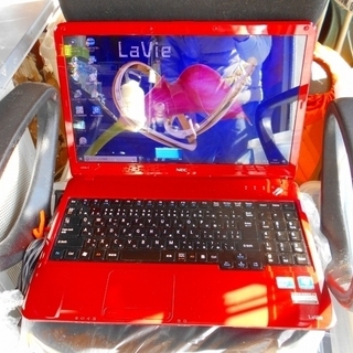 NEC Lavie LS550/CS6 ラベルズリーレッド