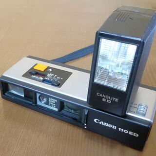 ポケットカメラ(フィルムカメラ) CANON キヤノン 110E...