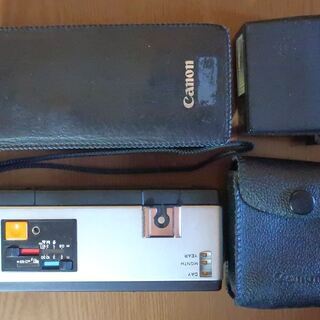 ポケットカメラ(フィルムカメラ) CANON キヤノン 110ED (ストロボ付)の画像