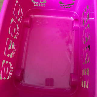 キャスター付きカゴの画像