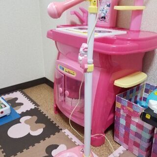 値下げ考えます❢キティちゃんのマイクスタンド