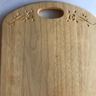 木彫のまな板　　未使用品　美品