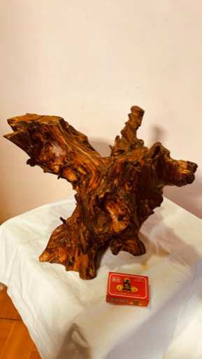 流木　加工置物