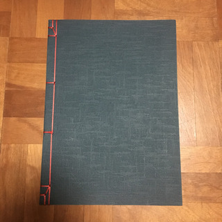 和綴じ ノート(未使用)の画像