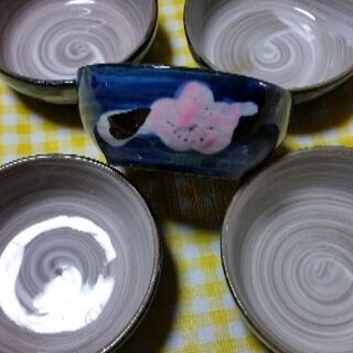 小鉢　5個　直径8cm