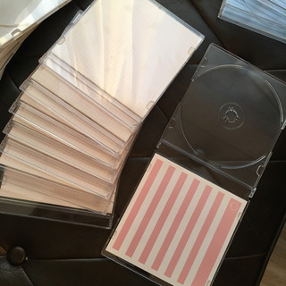 CDケース☆収納ケース☆クリア38枚の画像