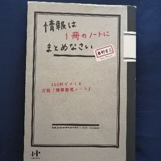 人生は１冊のノートにまとめなさい―体験を自分化する「100円ノー...