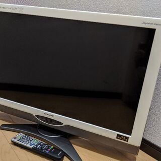 32インチ液晶TV SHARP LC-32SC1お譲りします