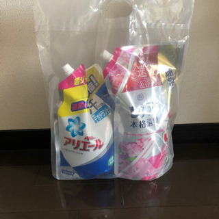 アリエール　超ジャンボサイズ & レノア　ジャンボサイズ