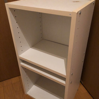 カラーボックス  あげます（日時更新済み。自宅まで取りに来てくだ...