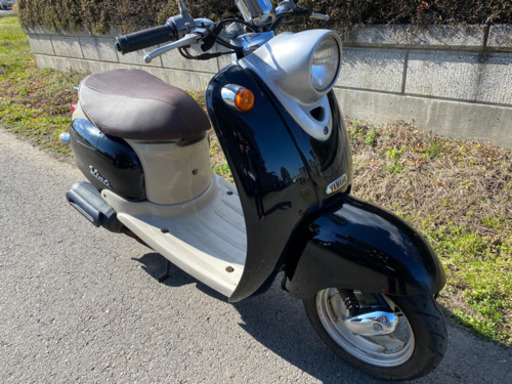 ☆ビーノ.5AU型☆超速2ストモデル☆黒☆シート・バッテリー・プラグなど新品交換☆快調！