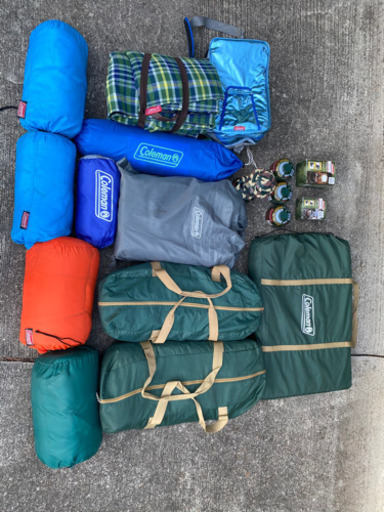 テントColemanセット