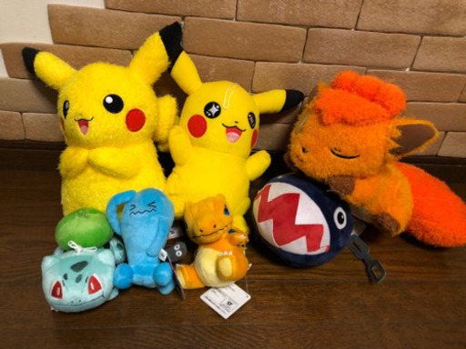 【値下げ】ポケモン　他　ぬいぐるみ