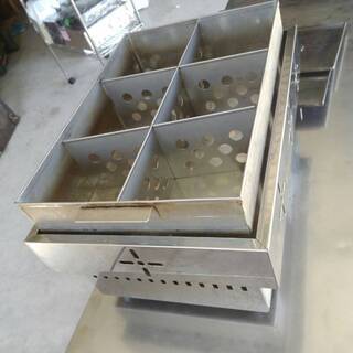 【業務応援】厨房機器☆直接引取可☆中古品☆押切電気◆業務用おでん鍋(6つ切)　OOD-6　100V　485×340×285　/飲食の画像