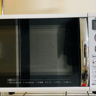 オーブンレンジ(保証書、取扱書、クックブック付き)