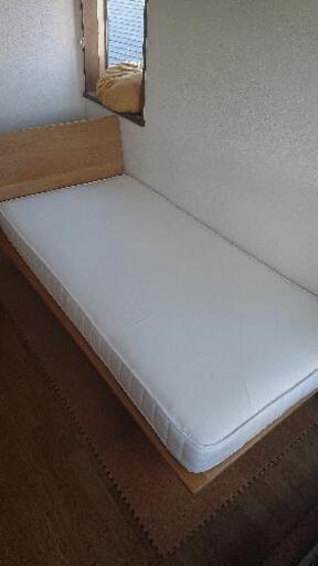 【無印良品】シングルベッド（取引中）