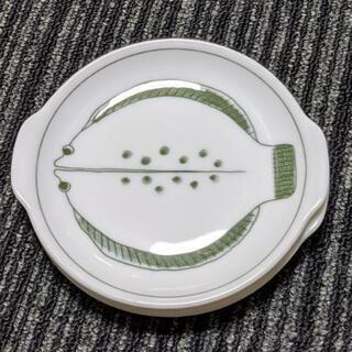 【内定】ヒラメ柄 深小皿＆平小皿 3組(6枚)セットの画像