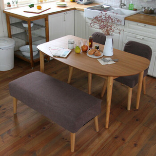 [3/31まで]新品/直送可 ダイニングベンチ 2人掛け