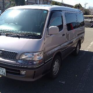 トヨタ　ハイエーススーパーカスタムＧ  1KZ 一時抹消渡しの画像