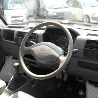 三菱　ミニキャブトラック　Ｖタイプ　三方開　パワステ付き　５速ＭＴ　走行４４８００キロ！の画像