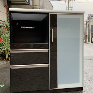 配送無料‼️ニトリ定価4万円‼️食器棚 天板、前板は