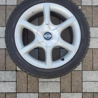 日産ER34純正ホイール+スタッドレス
