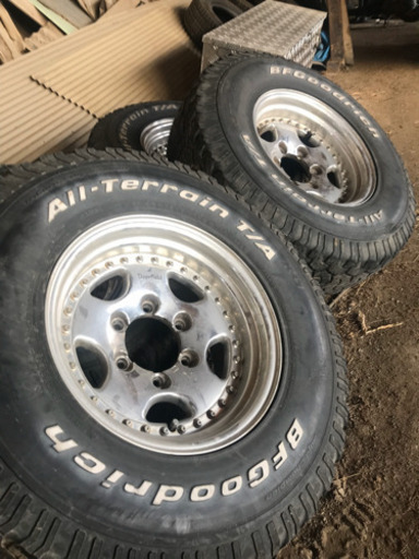 15インチ　6穴　タイヤホイール　4本セット