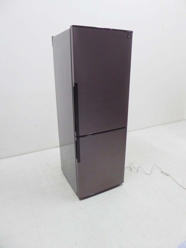 SHARP シャープ 保証付 プラズマクラスター搭載 冷蔵庫  271L ブラウンSJ-PD27B-T 2016年製