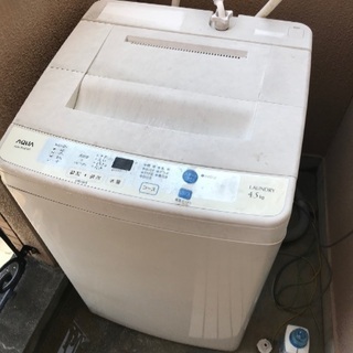 決まりました。差し上げます。外置き洗濯機