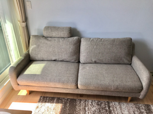 大塚家具 ソファ 【CAS-D】布張り カリダベージュ