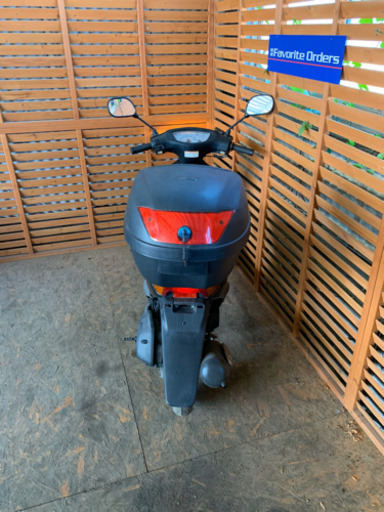 バイク屋さんで整備されたDIO