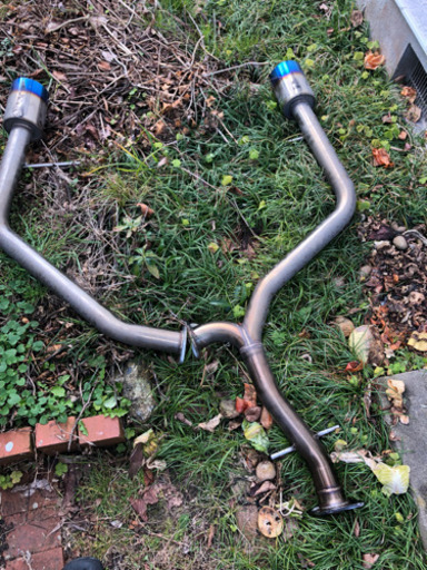 マークX リアストレートマフラー