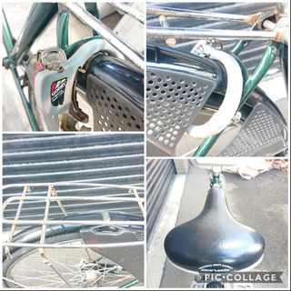 765☆ 丸石サイクル Frackers 子供乗せ自転車 ママチャリ 自転車 防犯