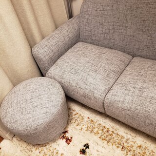 フランフラン FrancFranc ヌボラ ソファ グレー と ヌボラ オットマン