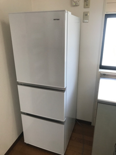 冷蔵庫　新品　2020年製　282リットル　3ドア