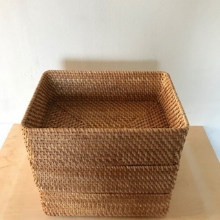 無印良品 重ねるラタン籠（小）の画像